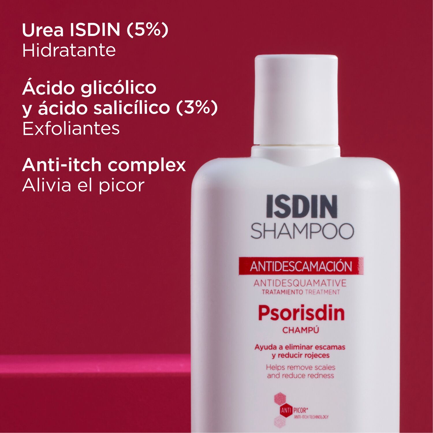 PSORISDIN SHAMPOO (SHAMPOO PARA TRATAMIENTO DE PSORIASIS)